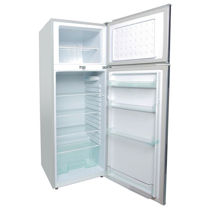 213 LITERS DOUBLE DOOR DIRECT COOL FRIDGE, TITAN SILVER- RF/257