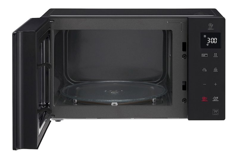 23L 1000W NeoChef Microwave Oven with Grill and Touch Control Panel , Black
